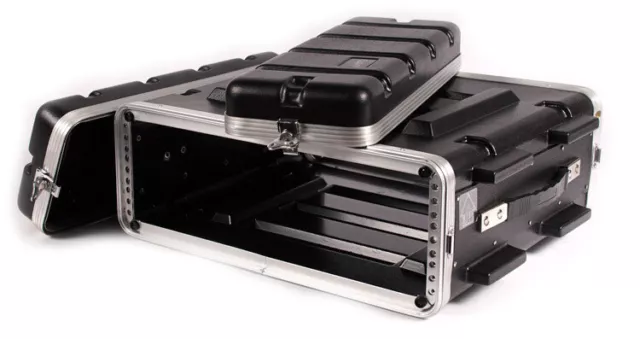 SWAMP 3RU ABS Roadcase Rack / Amp / Flight Case - 19 inch, 3U 2