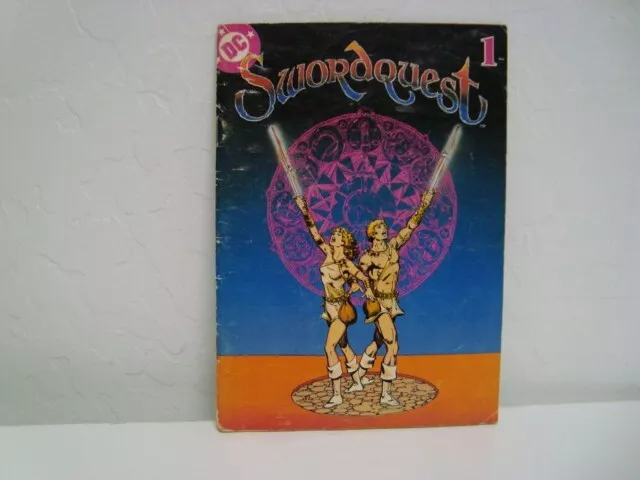 Vintage Atari 2600 - Game Mini #1 DC Comic Swordquest 1 Comic Book