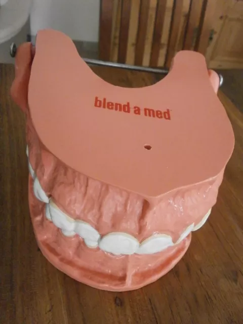 "blend a med" altes großes Zahnpflege Gebiß Demonstra. Modell Kinder-Lehrmittel