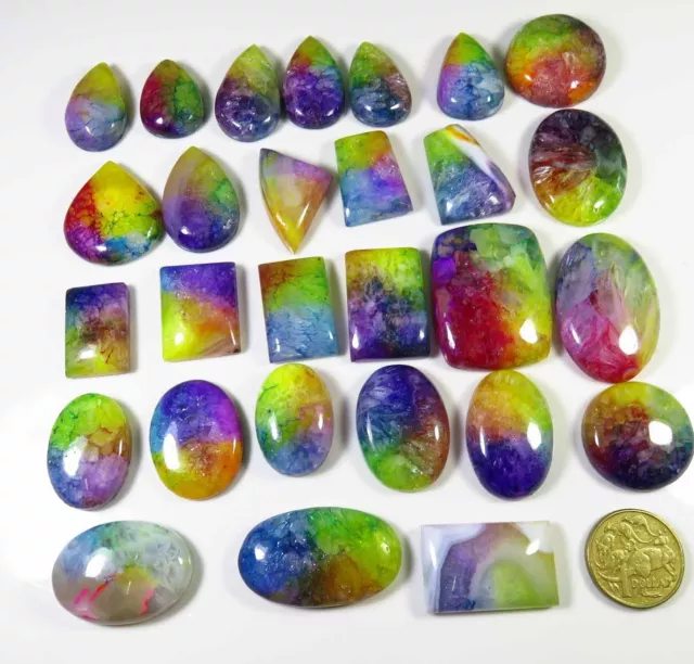 SOLAR QUARTZ CABOCHON AAA+ NATURAL LOOSE GEMSTONE 250-5000 Cts. WHOLESALE LOT