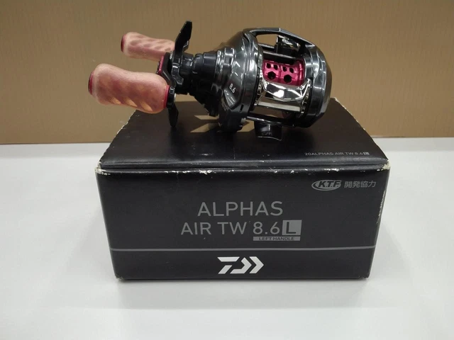 ダイワ　ALPHAS AIR TW ベイトリール 8.6ギア比　左巻き ダイワ ALPHAS AIR TW ベイトリール 8.6ギア比 左巻き