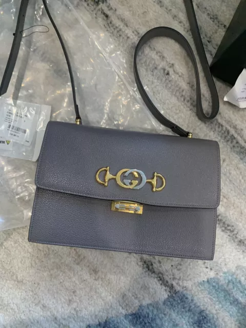 GUCCI MYSTIC WHITE Zumi Shoulder Bag Small Handbag Gold Strap Italy  Authentic NW $2,990.99 - PicClick