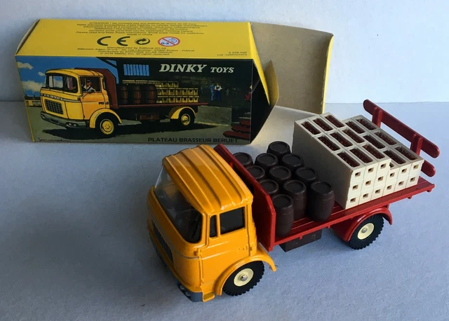 Camion Plateau Ford Dinky Toys Atlas Neuf En Boîte - échelle 1:58, Année 1950