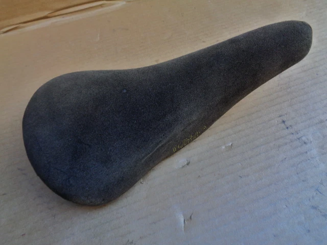 Selle Vélo Course Vintage Corsaire 313 San Marco – Daim Noir, Pour Route