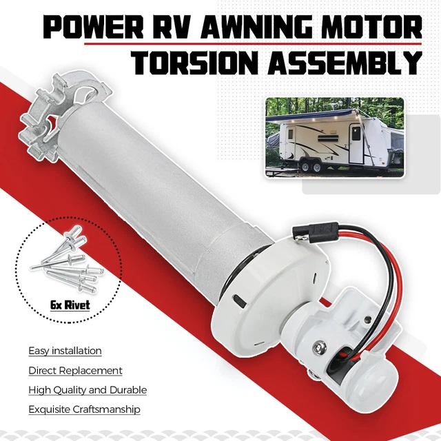 For Dometic 9100 Series Power Awnings Motor Power Awning Drive Head Assembly