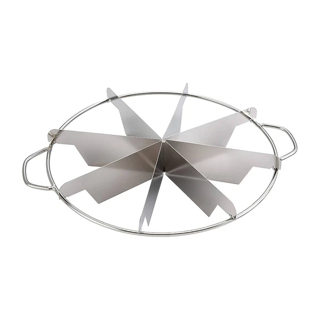 Winco SCU-8 Stainless Steel 8-Cut Pie Cutter