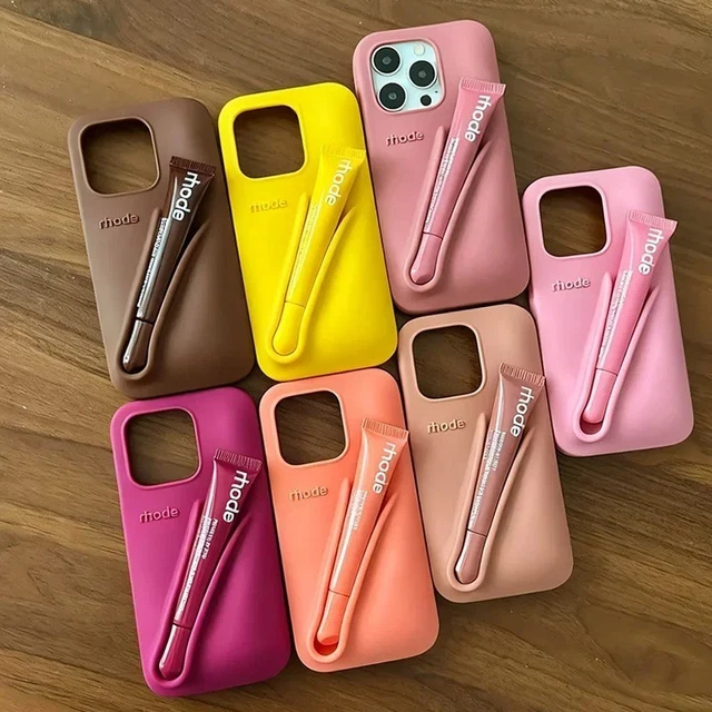 Custodia Rhode Summer + Fall Per IPhone 16/15/14/13/12/11 Pro Max, Morbida