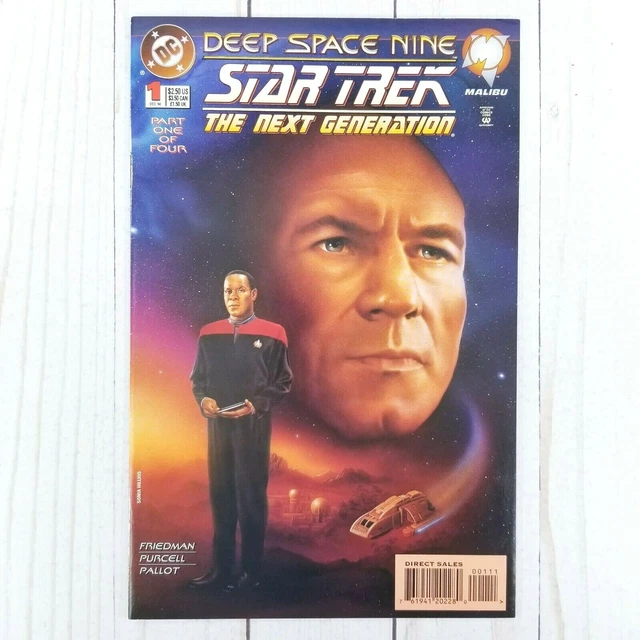 Deep Space Nine Star Trek The Next Generation #1, DC & Malibu Comics 1994