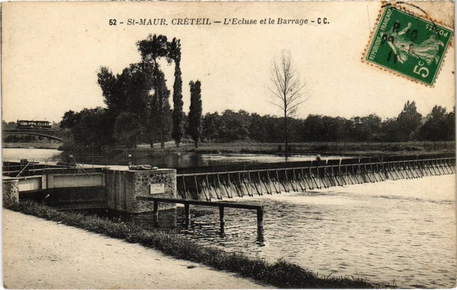 CPA Saint-Maur L'Ecluse et le Barrage FRANCE (1339784)
