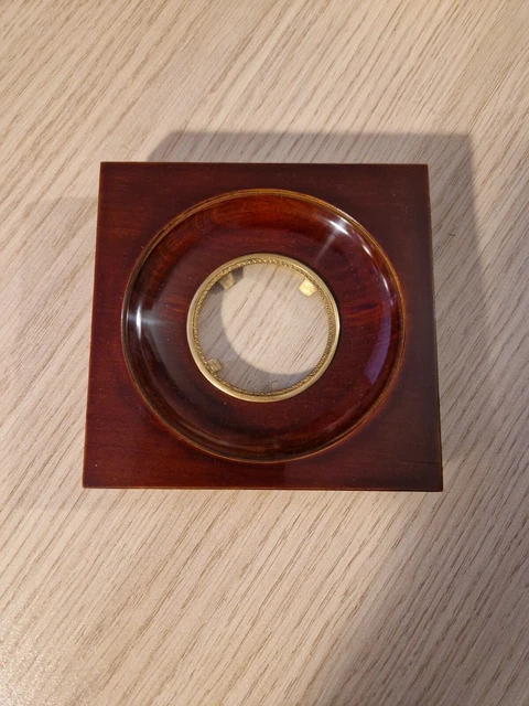 ANCIENNE MINIATURE DANS Cadre En Bois Doré Et Velours - Creations Louis