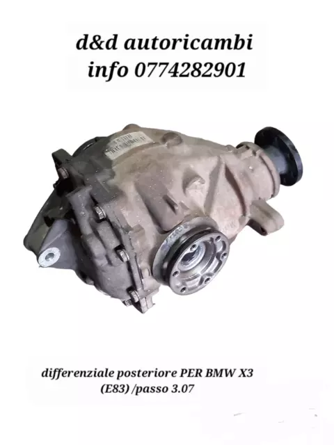 differenziale posteriore PER BMW X3 (E83) /passo