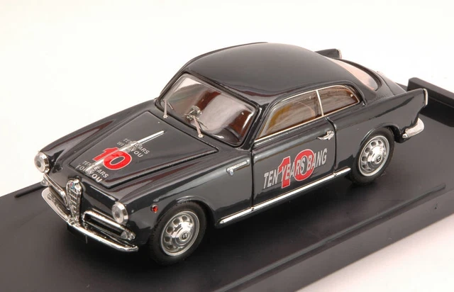 Miniature Majorette 1/55 Alfa Romeo Giulietta Police Vintage - Modèle B-9 - Occasion Pour Collection