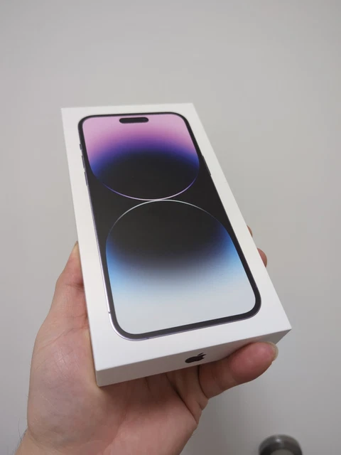 APPLE IPHONE 14 Pro Max 256GB Deep Purple Factory Unlocked ESIM 