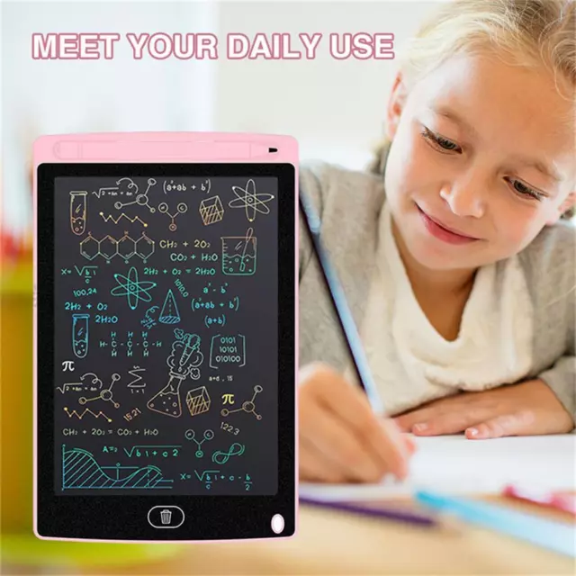 Electronic Digital LCD Writing Tablet Drawing Board Graphics Kids Gift Fun 4E3W