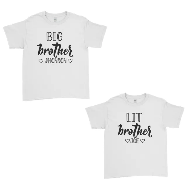 T-shirt bambini famiglia nome personalizzato