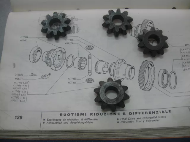 Planetario Satellite Differenziale Fiat 128 X1/9 Ritmo Fiat 4177459