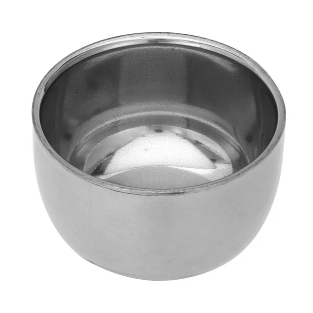 Cepillo de acero inoxidable afeitadora taza de afeitar olla de afeitar taza de afeitar afeitadora caja de afeitar M5H6