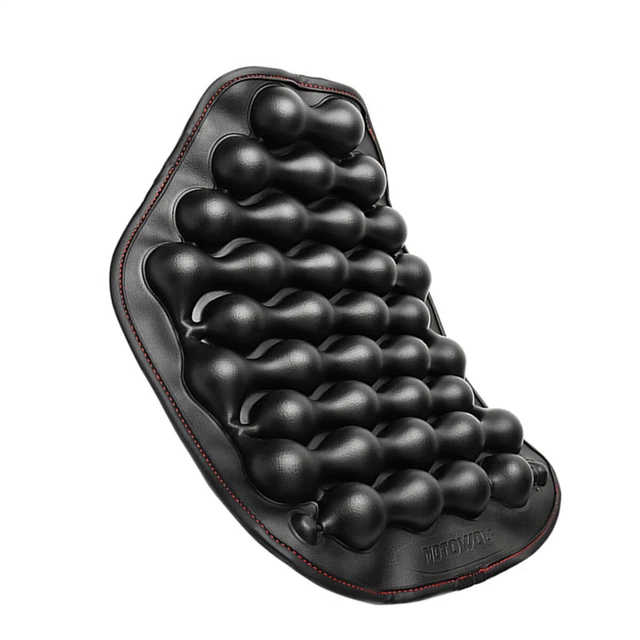 3D Black Seat Cushion Anti-Slip Shockproof Pad Cover Fits For Motorcycle Scooter