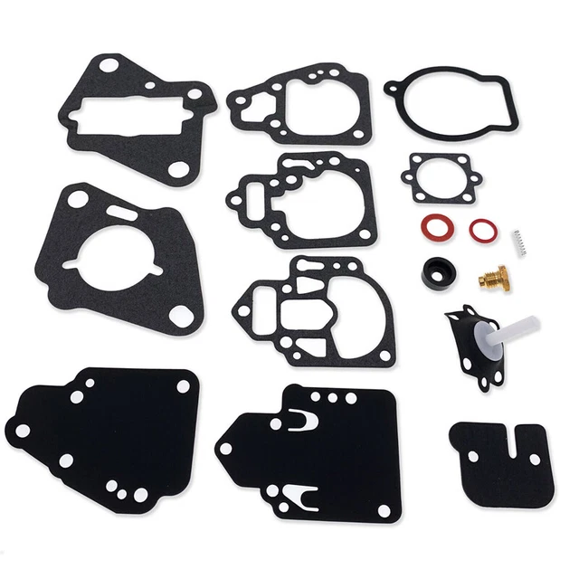 Carb Carburetor Rebuild Kit For Mercury Mariner MANY 6 8 9.9 10 15,20 & 25 HP