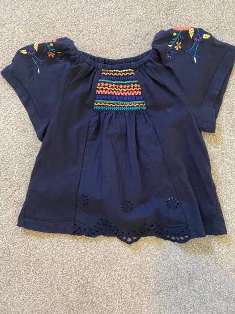 Next Baby Girls Blouse 12-18 Months (new Without Tags)