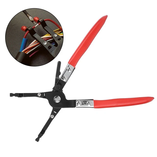 Pinza di saldatura universale nera + rossa per manutenzione automobilistica
