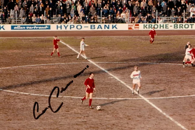 Franz Beckenbauer Signed 6x4 Photo Bayern Munich Autograph Memorabilia + COA