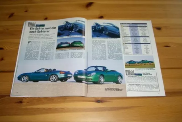 Autozeitung 23577) Porsche 911 Cabrio mit 300PS besser als...?