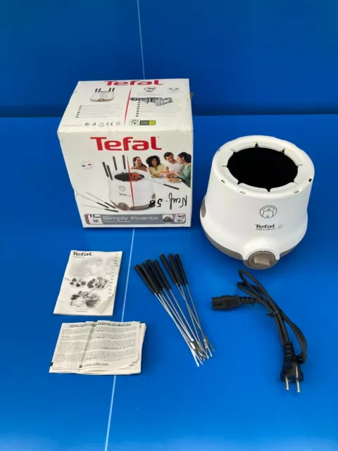 TEFAL SUPER FONDUE Occasion 8 pers Made in France boite et