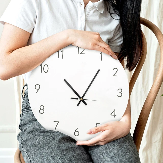 Meccanismo Orologio A Batteria Silenzioso - Kit Completo Con Lancette Per Orologi Da Parete