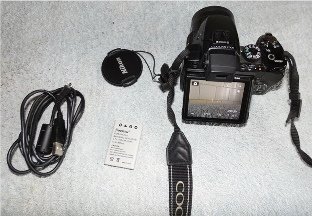Nikon Coolpix P500 – 12.1 MP, Zoom 36x, écran Orientable – état De Marche
