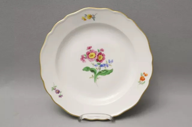 Meissen Kuchenteller,Blumenmalerei mit Gold (31-1119)