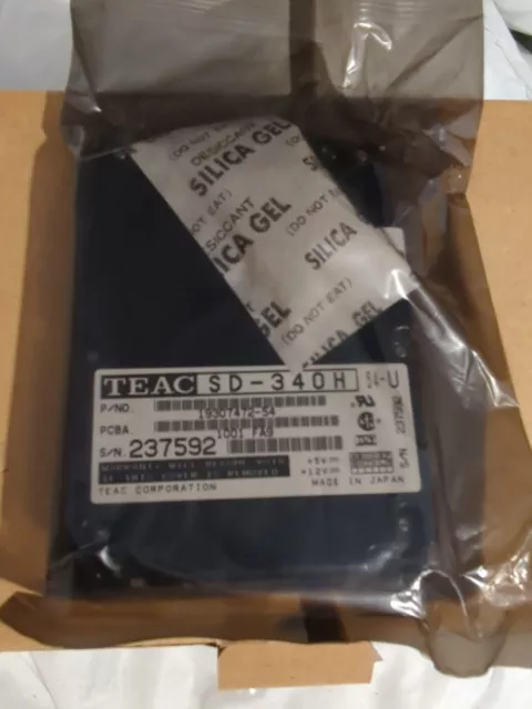 Teac SD-340H 50 Pin SCSI Hard Drive 42Mb Vintage New Sealed NOS #0002