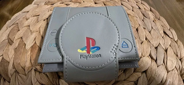 GAMER CONSOLE PS One 1 Design Wallet Ps1 Coin Pocket for Game Cosplay £ ...