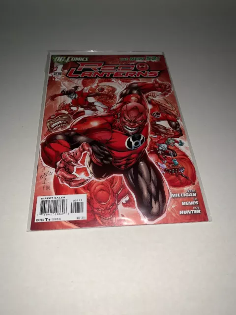DC Comics- Red Lanterns #1 The New 52 *1st Print First Appearance Of Atrocitus 3
