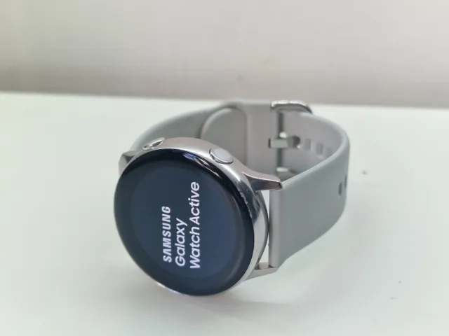 Samsung Galaxy Watch Active Sm-R500 Silver WiFi gps #03