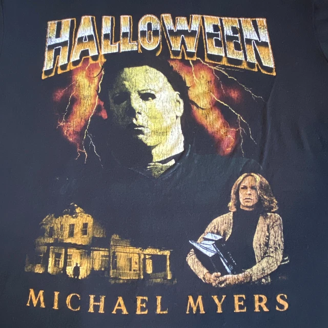 HALLOWEEN ‘78 Michael Myers Licensed Horror T-Shirt, 2022. LARGE (NV) Pre-Owned