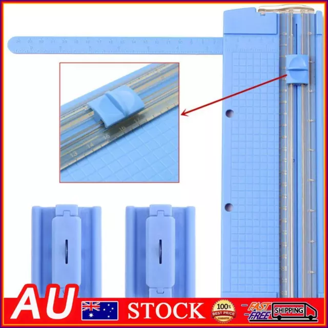 ABS Cutting Blade 2.5x1.8cm Photo Blades Blue Portable Precision for Craft Paper