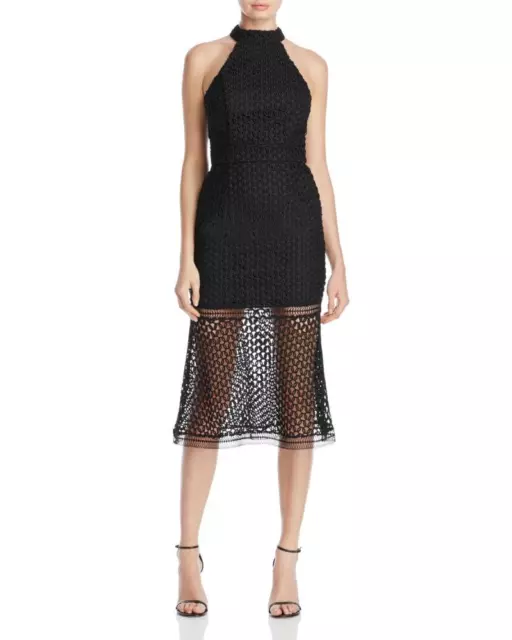 $215 Jarlo  Womens Halter Illusion Dress A1192