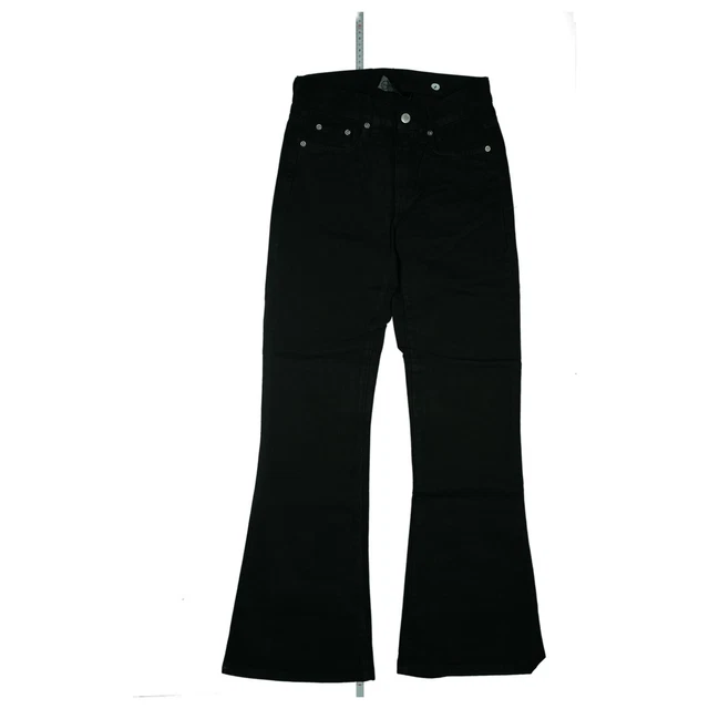 Jeans Femme Bootcut Taille Basse Vintage Années 90 - Bleu, Neuf Avec étiquettes