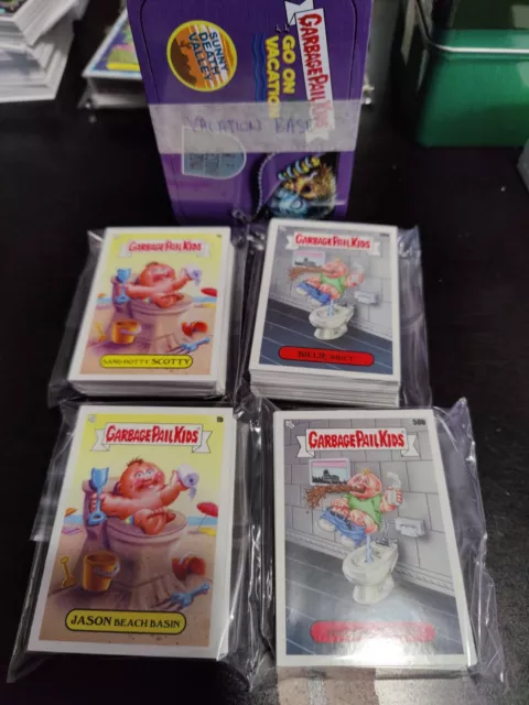 Garbage Pail Kids Go On Vacation Complete 200 Card Base Set 1-100 A & B