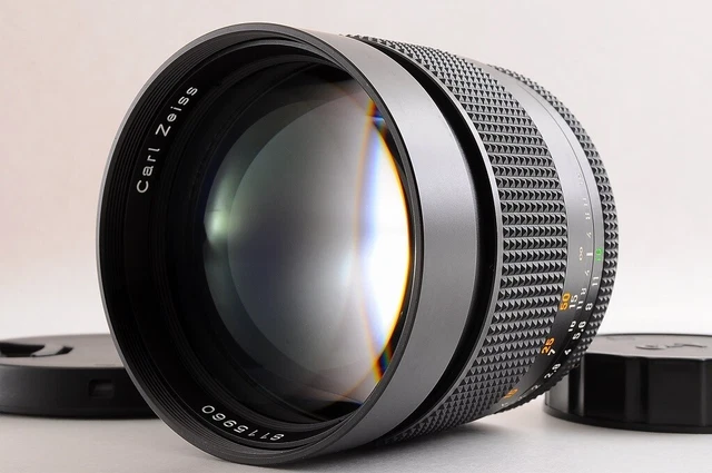 【 Beste Mint 】 Contax Carl Zeiss Planaren 85mm F/1.4 T Mmj Mf Objektiv Für C/Y