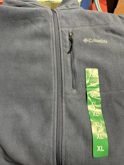 Columbia Mens Full Zip Fleece Jacket