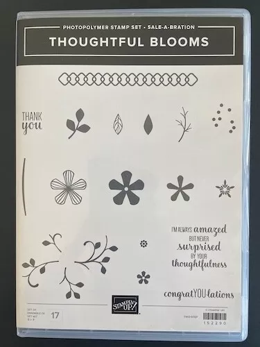 Juego de estampillas de flores reflexivas Stampin' Up