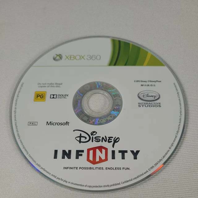 *Disc Only* Disney Infinity Xbox 360 Action Adventure Video Game PAL