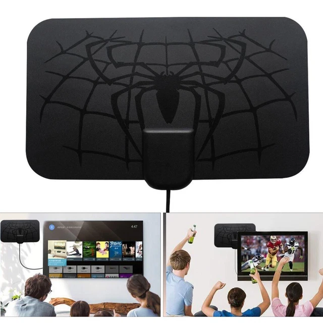 980 Miles TV Antenna Digital 4K 1080P Antena Indoor HDTV Signal Amplifier ~b