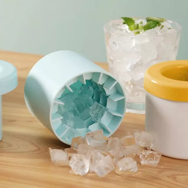 Silicone Ice Cube Mold Round Ice Bucket Summer Homemade Refrigerator Ice Make Sp