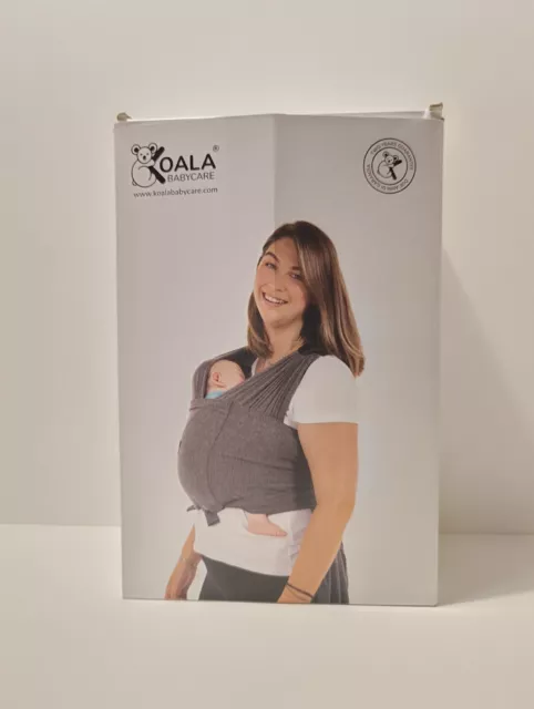 Koala Babycare Fascia Marsupio Porta Neonato Grigio