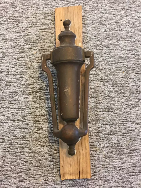 Huge Rare Antique Salvage Vintage Door Knocker Solid Brass