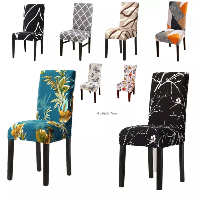 Dining Stretch Removable Chair Covers Slipcover Wedding Banquet Home Seat Cover