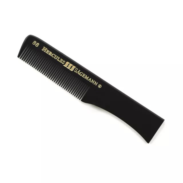 Hercules Sägemann 88 Beard, Moustache and Eyebrow Grooming Comb 4“ Ebonite